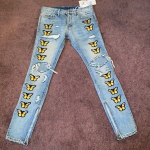 MNML “Butterfly” jeans